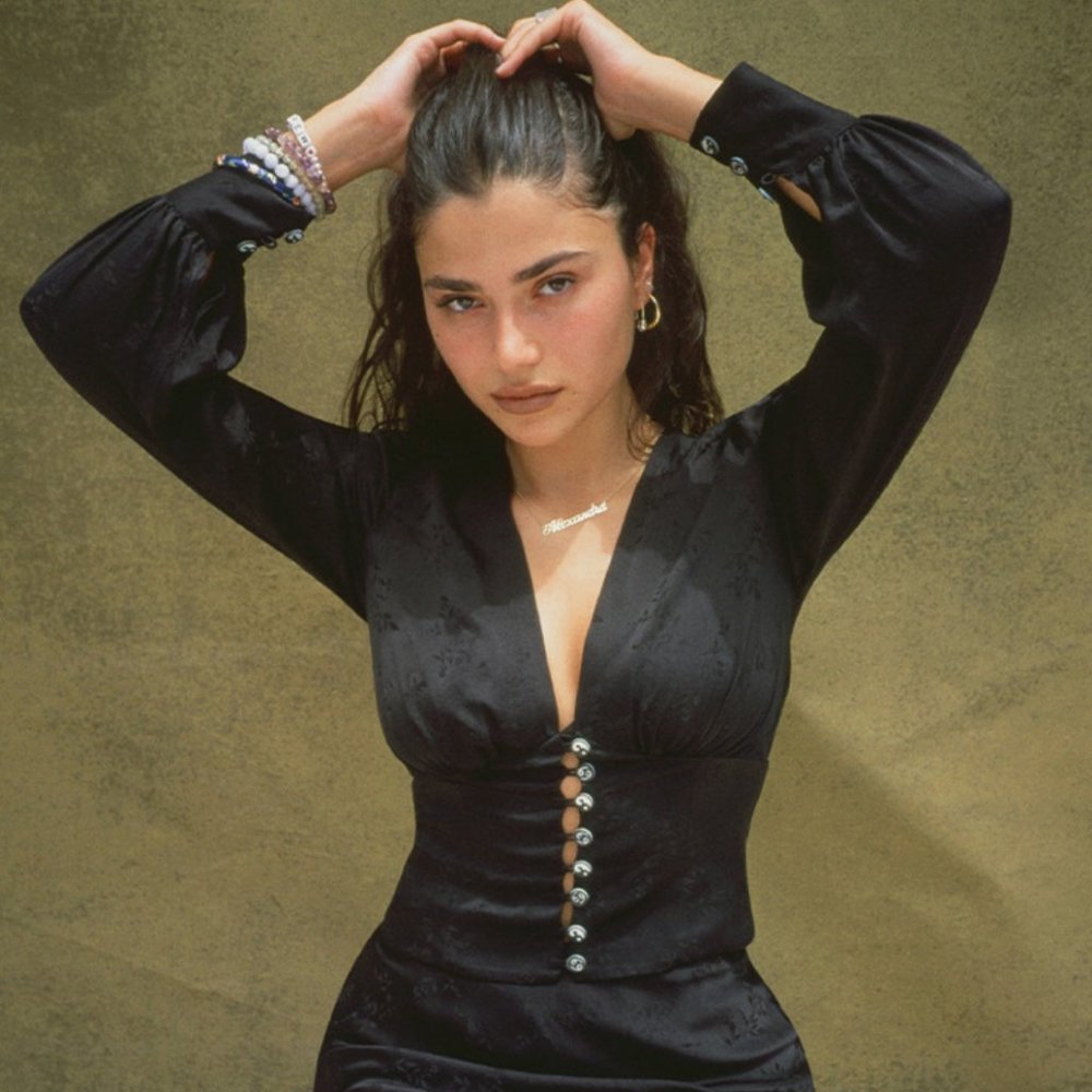 NWT Réalisation Par Kaia Top in Voodoo (Sz Small)